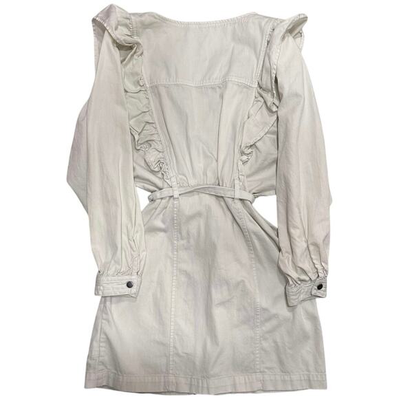 Free People Imogene Mini Dress in Ecru - Picture 5 of 7